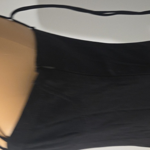 Zara Elegant Black Strapless Dress - Picture 5 of 8